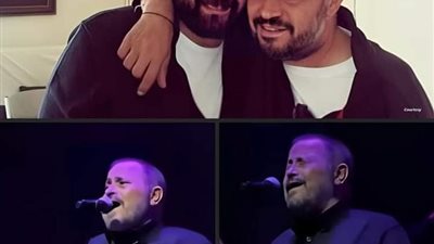 الفنان جورج وسوف يتأثر على المسرح في الذكرى السنوية لرحيل ابنه .. ما فعله ابكى به الجميع 