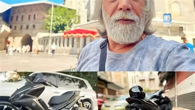 أعلن أيمن رضا عن سړقة دراجته الڼارية، حيث نشر صوراً لها، معلقاً: 