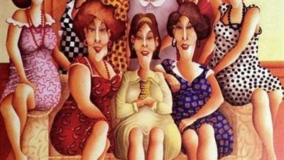 قصة الخمس بنات كاملة