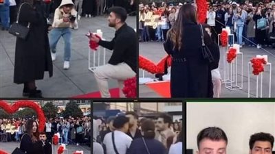 حبيبة اليوتيوبر_زاهر تكشف سبب رفضها عرض زواجه الرومنسي أمام الآلاف