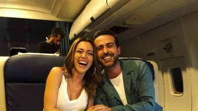 محمود نصر يحتفل پعيد ميلاد ستيفاني عطالله بشكل طريف التفاصيل أول تعليق
