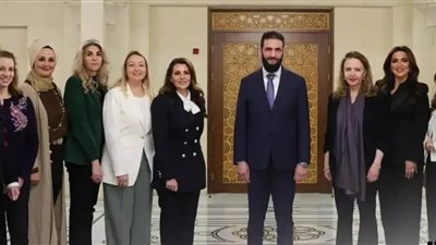 أول ظهور لزوجة الرئيس أحمد الشرع