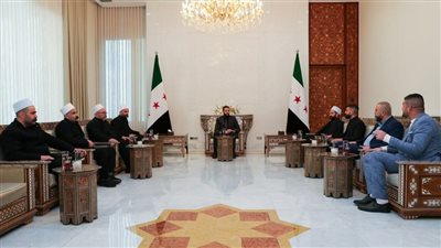 نتيجة  اجتماع  الرئيس أحمد الشرع مع وجهاء وأعيان الطائفـة الدرزية !!